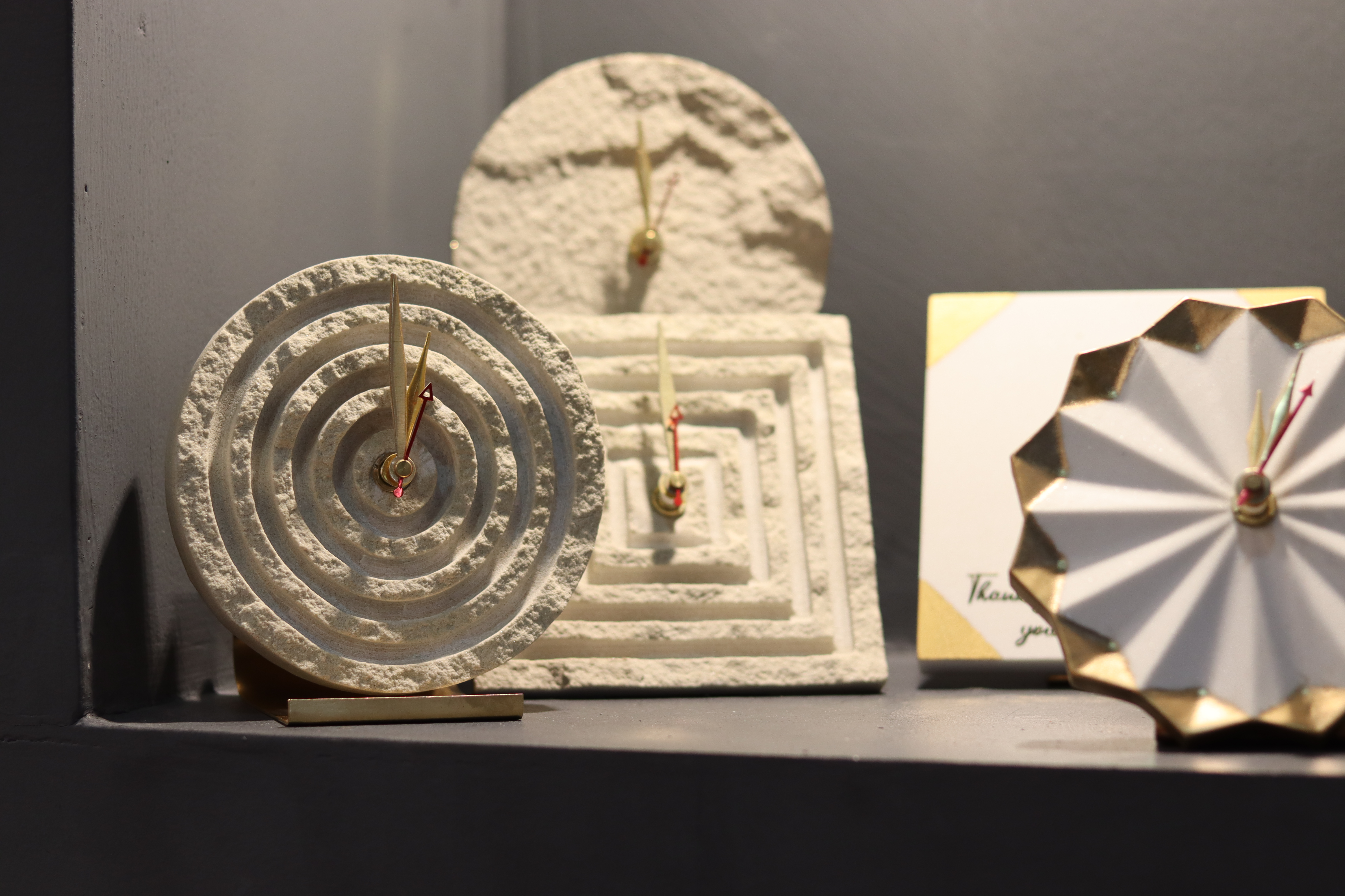 A marble object presented in Marmex gift packaging